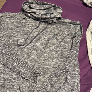 Nike Women cowl neck Gray pullover